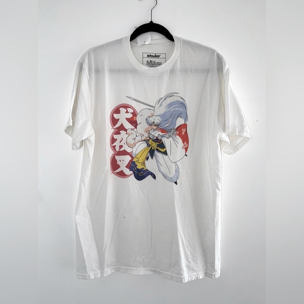 Inuyasha Anime graphic tee Manga L vintage atsuko UNI​​​